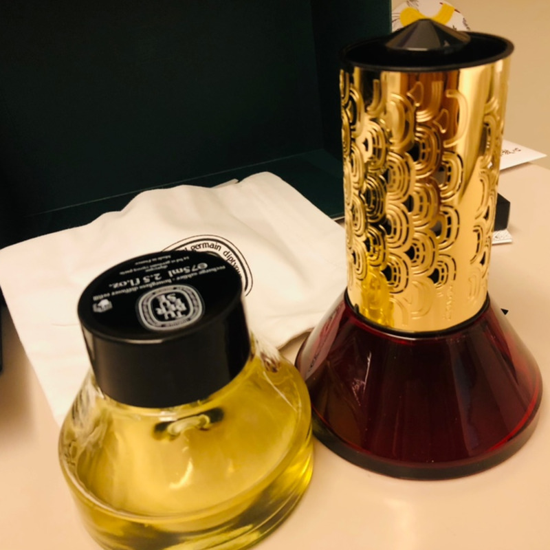 Home Fragrance Perfume - Diptyque Hourglass Diffuser Baies 34 Naturalny