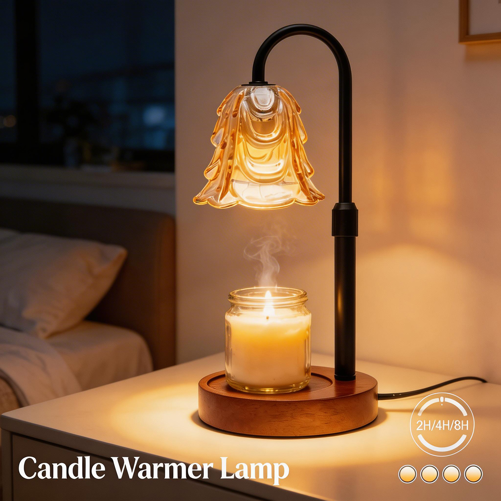 Home Fragrance Wax Melts - Lampa do podgrzewania świec, dekoracja domu,