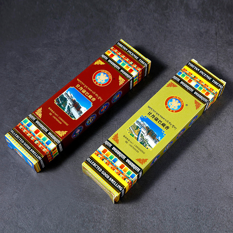 Smokeless Incense Stick - Gandan Kangba tybetańskie kadzidło Xizang Line