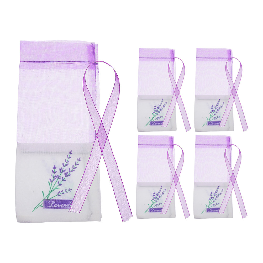 Home Fragrance Sachet - 5 szt. woreczków z lawendą, małe