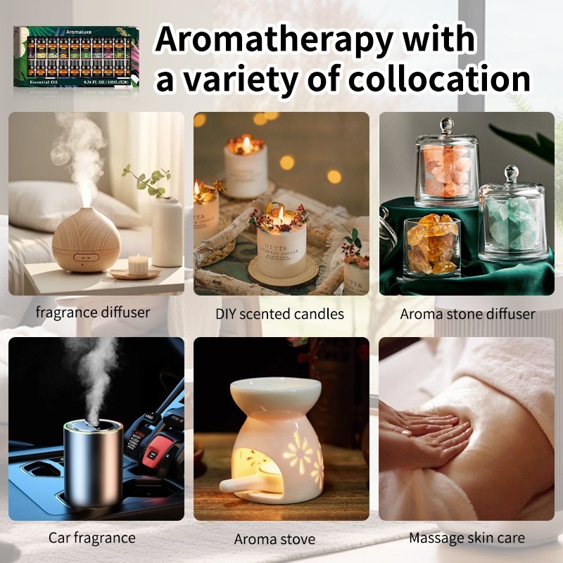Zestaw 20 rodzajów olejków ete – Home Fragrance Jasmine Diffuser recenzja i cena